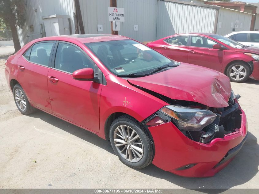 2014 TOYOTA COROLLA LE PLUS