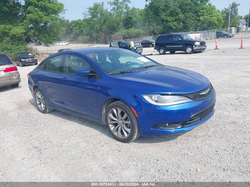 2016 CHRYSLER 200 S