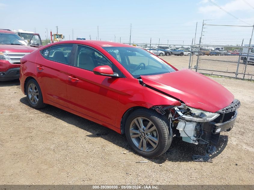 2018 HYUNDAI ELANTRA SEL