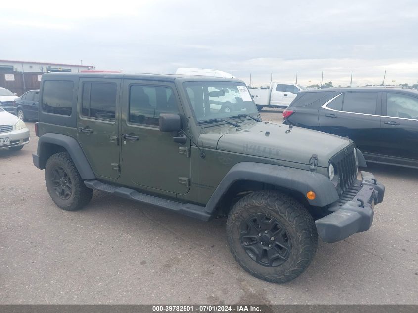 2015 JEEP WRANGLER UNLIMITED WILLYS WHEELER