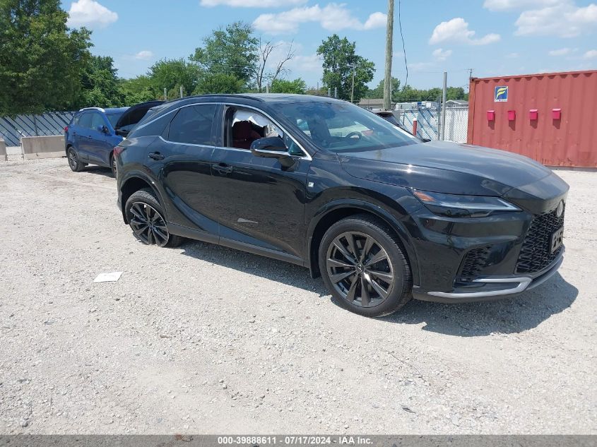 2024 LEXUS RX 350 F SPORT HANDLING