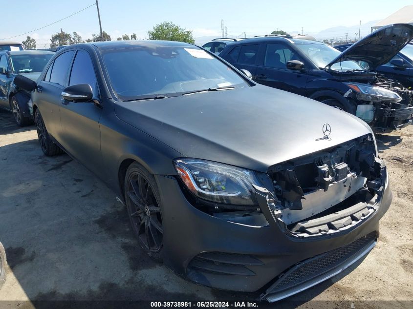 2018 MERCEDES-BENZ S 450 4MATIC