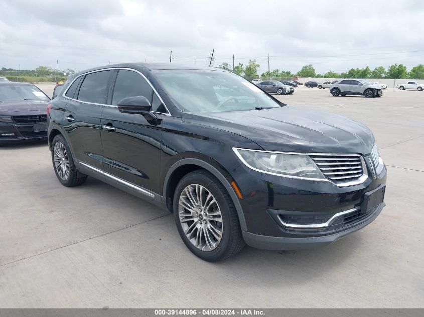 2017 LINCOLN MKX RESERVE