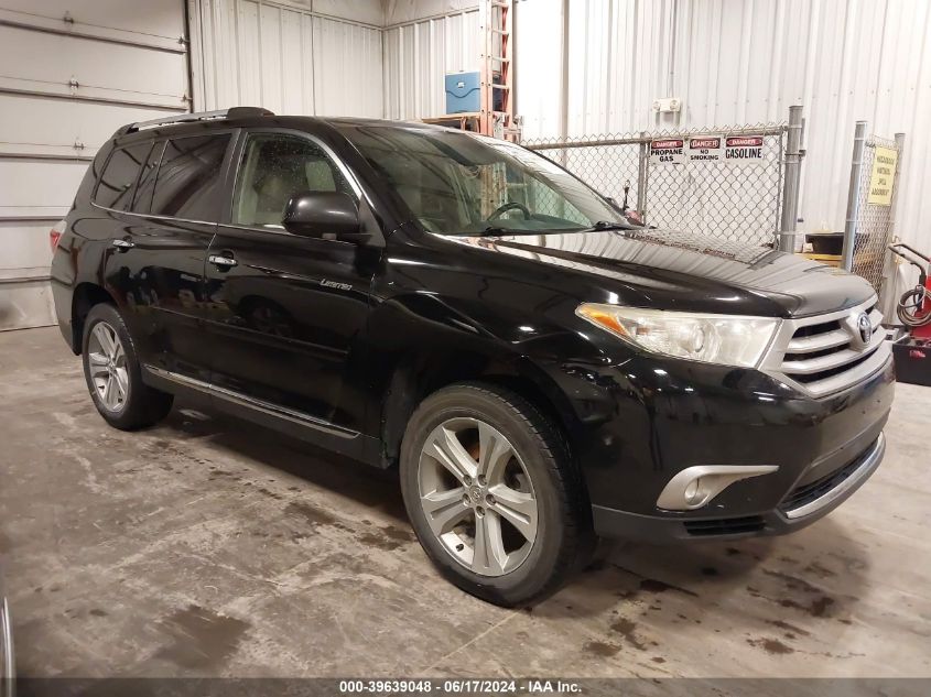 2013 TOYOTA HIGHLANDER LIMITED V6