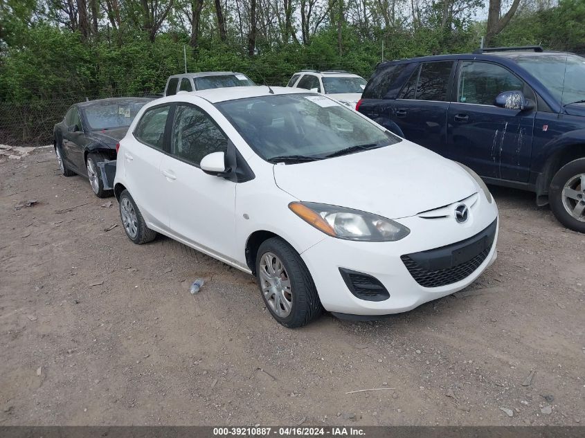 2012 MAZDA MAZDA2 SPORT