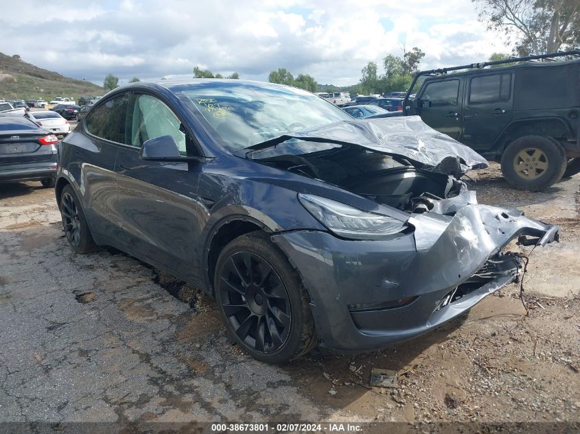 2022 TESLA MODEL Y LONG RANGE DUAL MOTOR ALL-WHEEL DRIVE