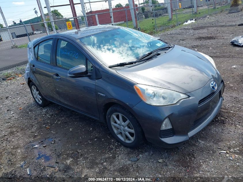 2012 TOYOTA PRIUS C THREE