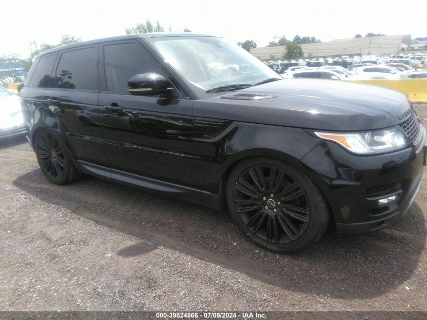 2014 LAND ROVER RANGE ROVER SPORT 3.0L V6 SUPERCHARGED HSE