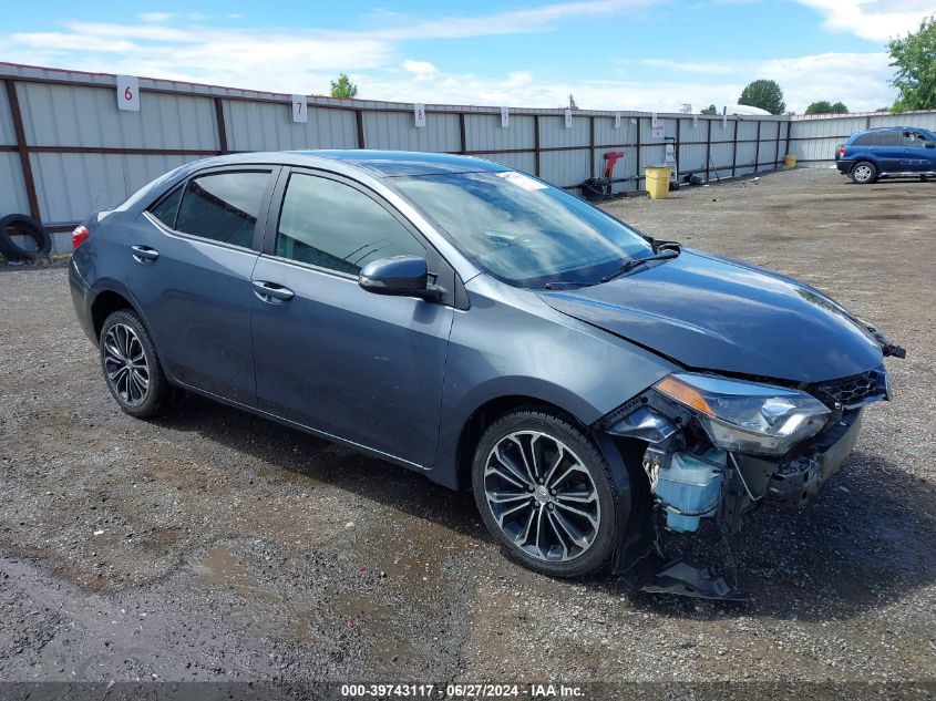 2015 TOYOTA COROLLA L/LE/S/S PLUS/LE PLUS/LE PREMIUM/S PREMIUM