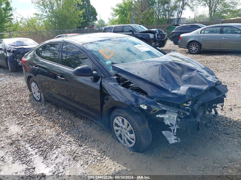 2018 HYUNDAI ELANTRA SE