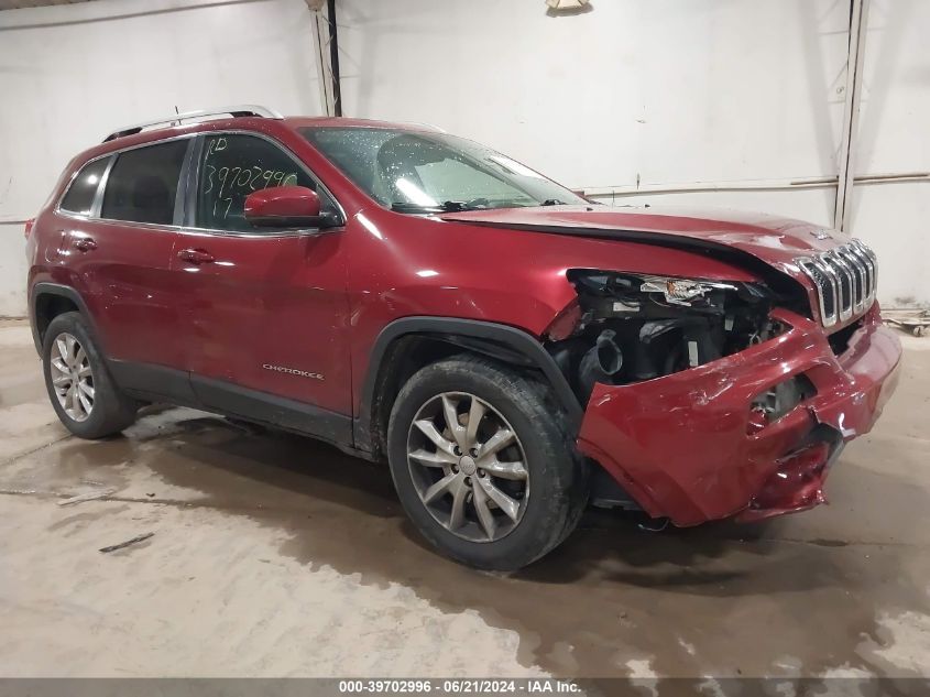 2017 JEEP CHEROKEE LIMITED 4X4