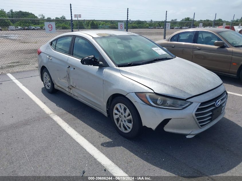 2017 HYUNDAI ELANTRA SE