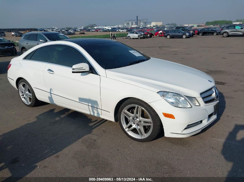 2013 MERCEDES-BENZ E 350 4MATIC