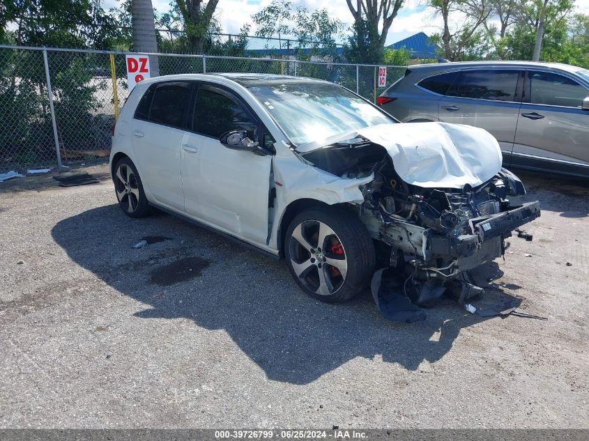 2015 VOLKSWAGEN GOLF GTI