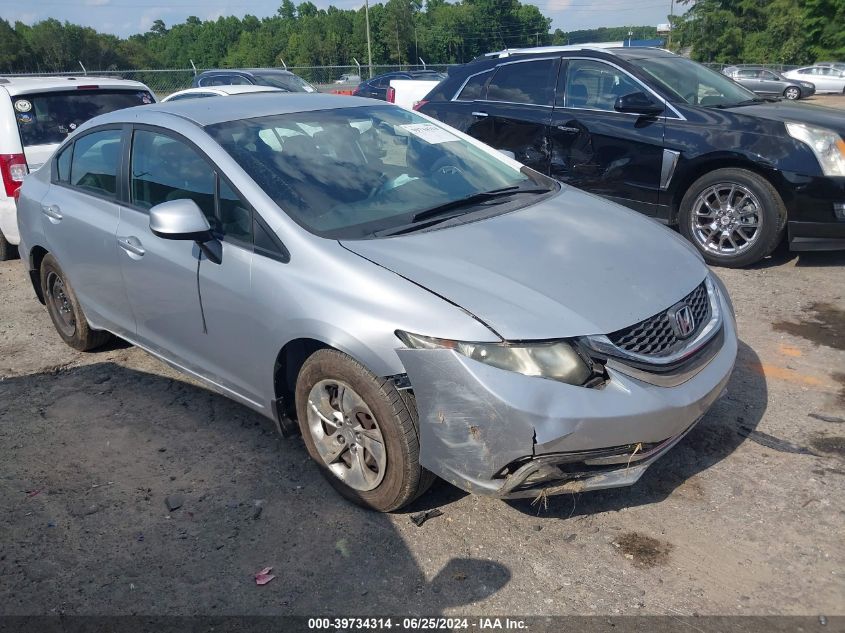 2013 HONDA CIVIC LX