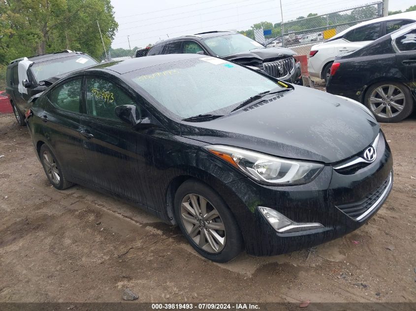 2016 HYUNDAI ELANTRA SE/SPORT/LIMITED