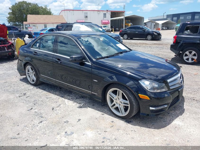 2012 MERCEDES-BENZ C 250 LUXURY/SPORT