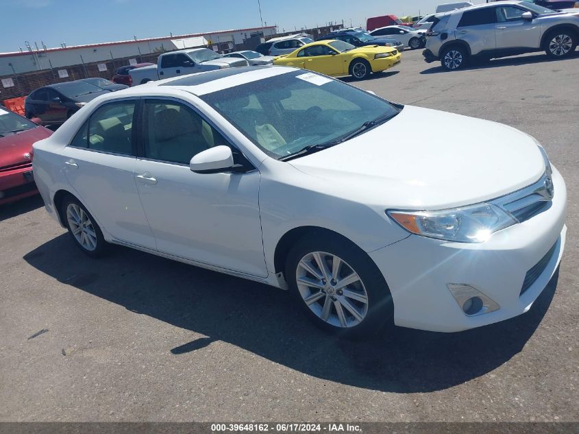 2014 TOYOTA CAMRY XLE