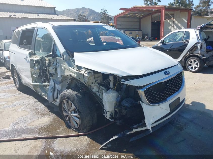 2016 KIA SEDONA LX