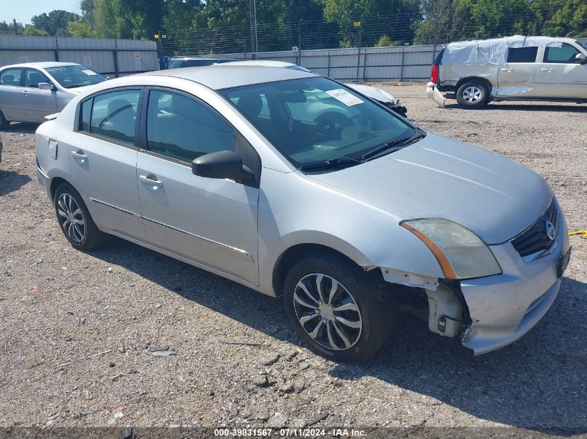 2012 NISSAN SENTRA 2.0 S