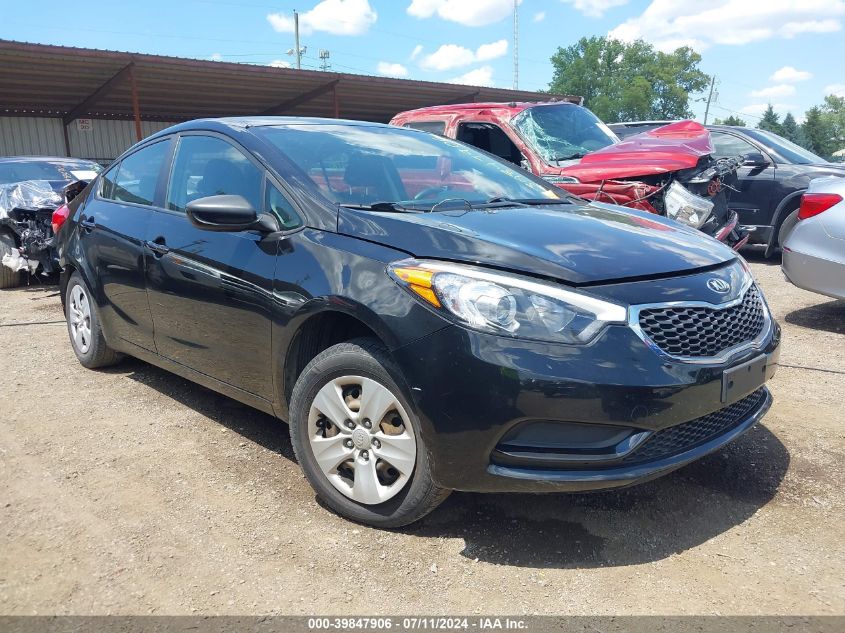 2016 KIA FORTE LX