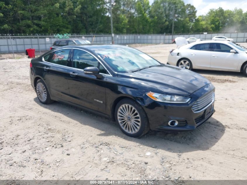 2013 FORD FUSION HYBRID TITANIUM