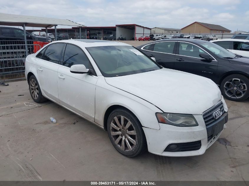 2010 AUDI A4 2.0T PREMIUM