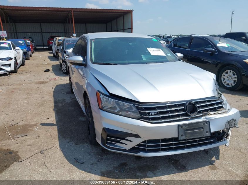 2018 VOLKSWAGEN PASSAT S/R-LINE