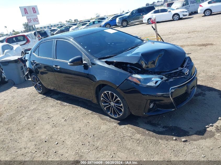 2015 TOYOTA COROLLA S PREMIUM