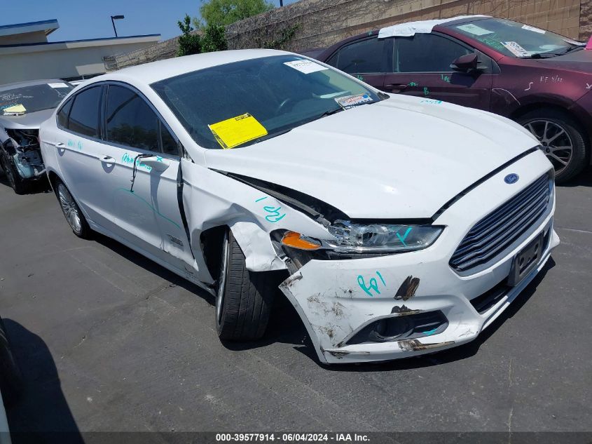 2016 FORD FUSION ENERGI SE LUXURY