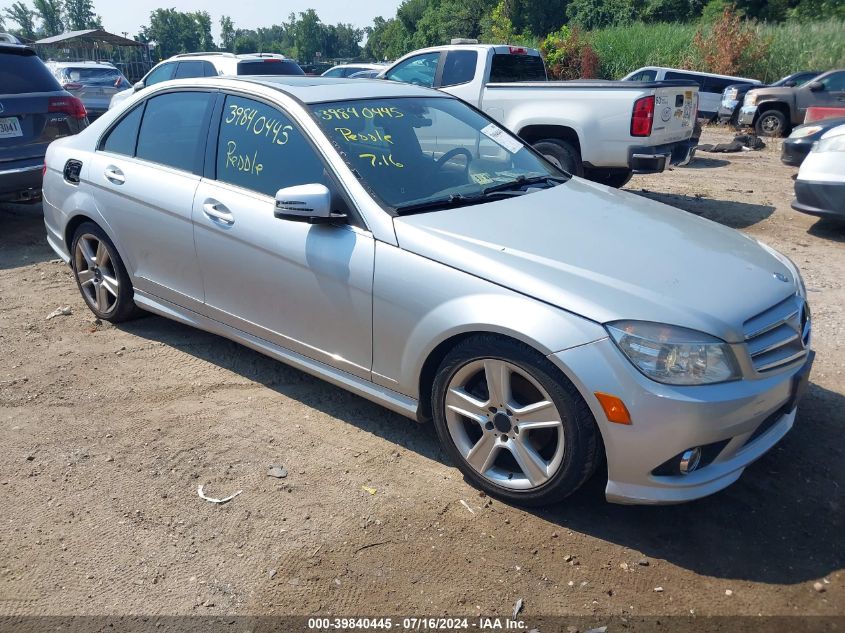 2010 MERCEDES-BENZ C-CLASS C 300 SPORT/LUXURY 4MATIC