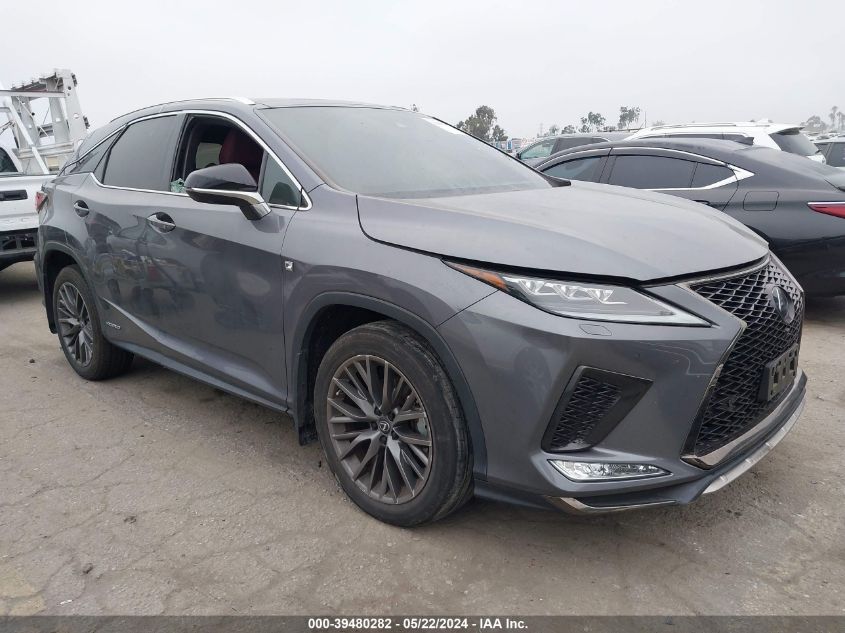 2022 LEXUS RX 450H F-SPORT