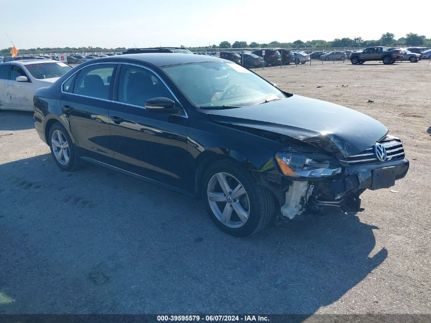 2012 VOLKSWAGEN PASSAT SE