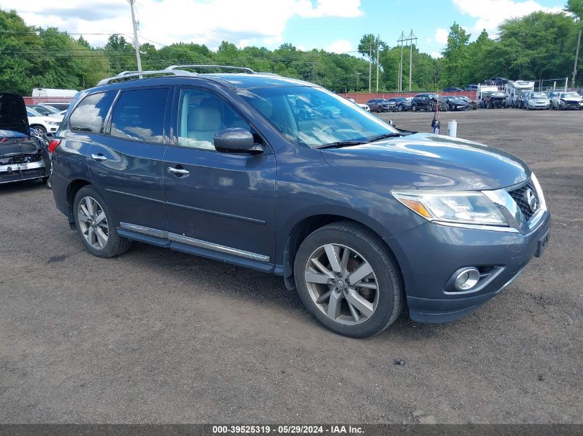 2014 NISSAN PATHFINDER PLATINUM