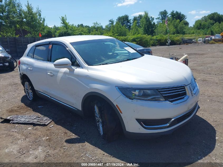 2016 LINCOLN MKX SELECT