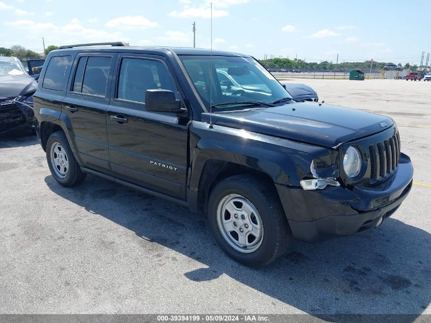 2016 JEEP PATRIOT SPORT