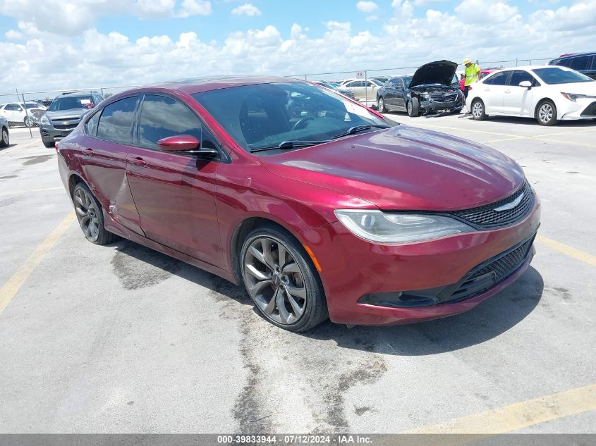 2015 CHRYSLER 200 S