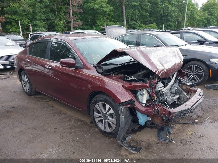 2014 HONDA ACCORD LX