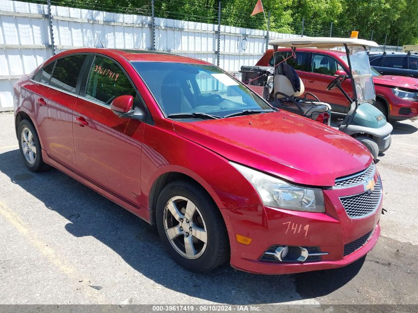 2012 CHEVROLET CRUZE 1LT