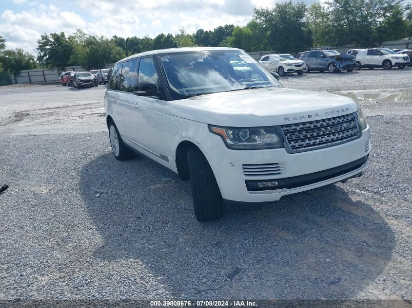 2014 LAND ROVER RANGE ROVER 5.0L V8 SUPERCHARGED