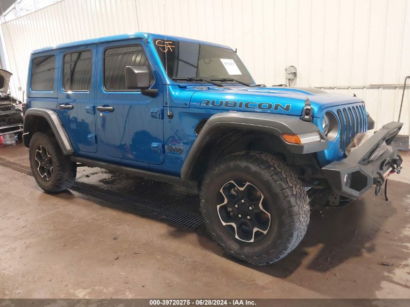 2021 JEEP WRANGLER 4XE UNLIMITED RUBICON 4X4