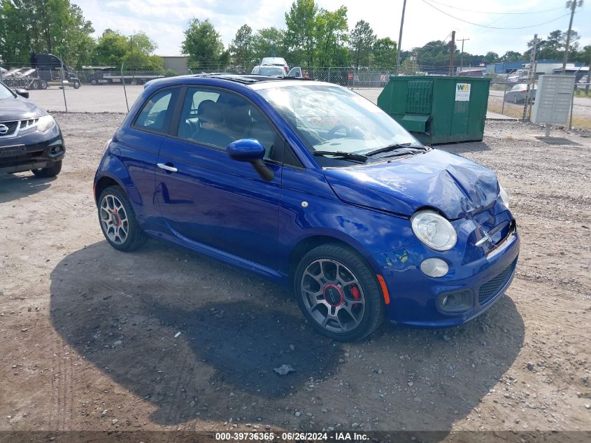 2012 FIAT 500 SPORT