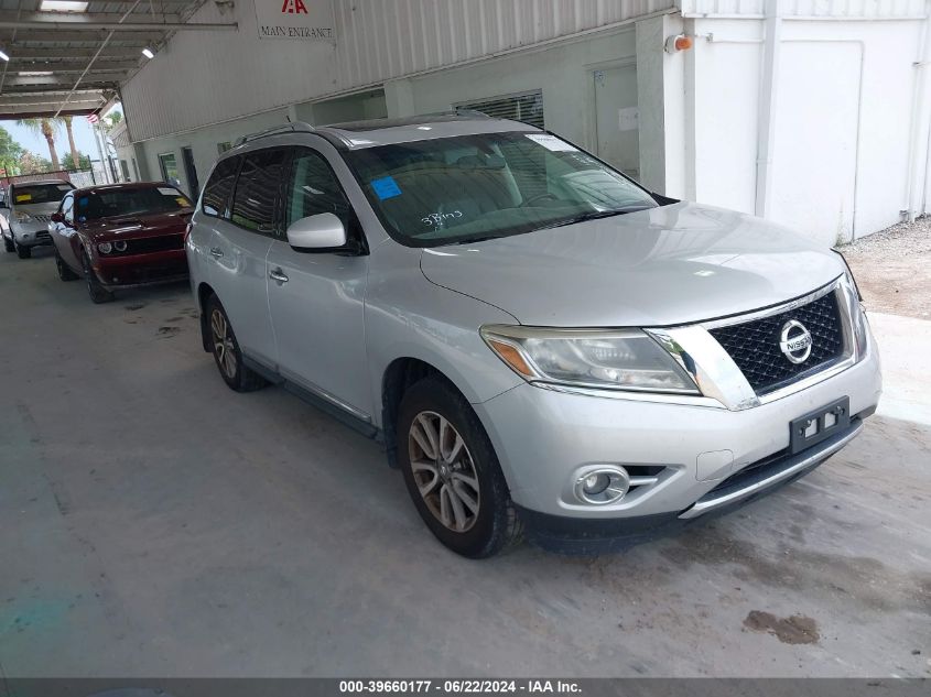 2014 NISSAN PATHFINDER SL