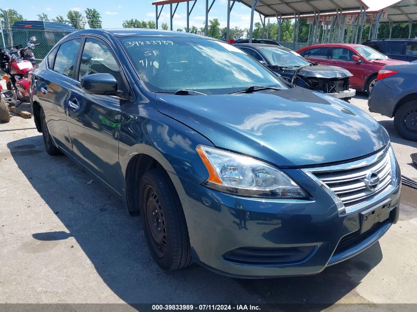 2014 NISSAN SENTRA S