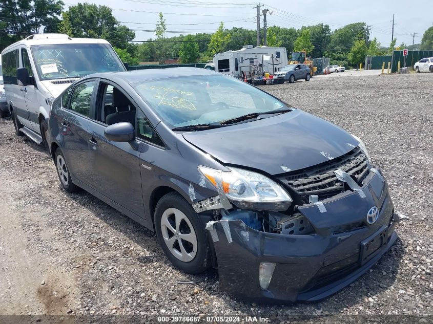 2015 TOYOTA PRIUS ONE