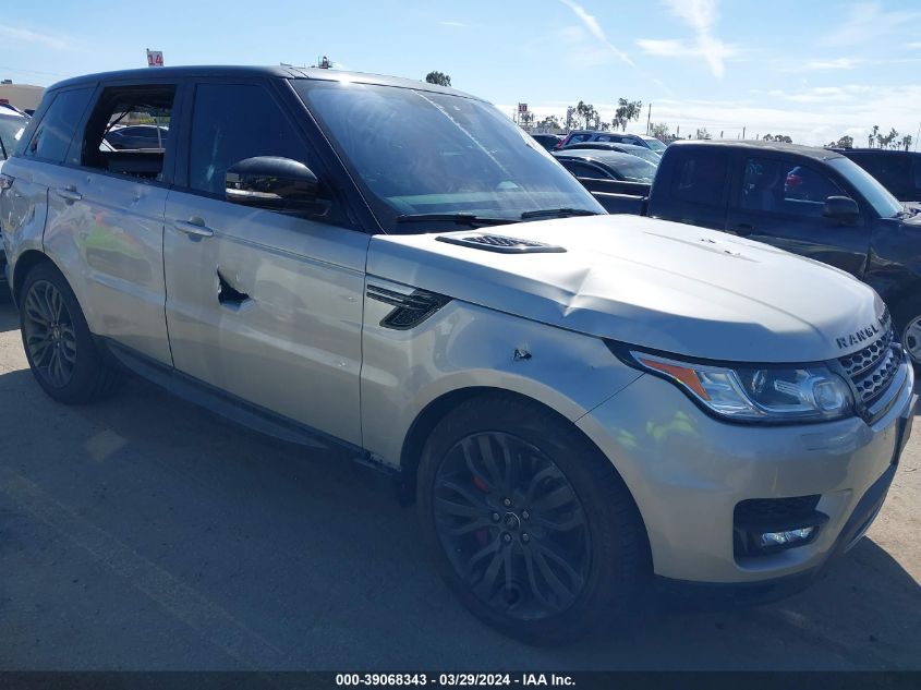 2017 LAND ROVER RANGE ROVER SPORT 5.0L V8 SUPERCHARGED/5.0L V8 SUPERCHARGED DYNAMIC