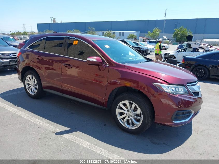 2018 ACURA RDX ACURAWATCH PLUS PACKAGE