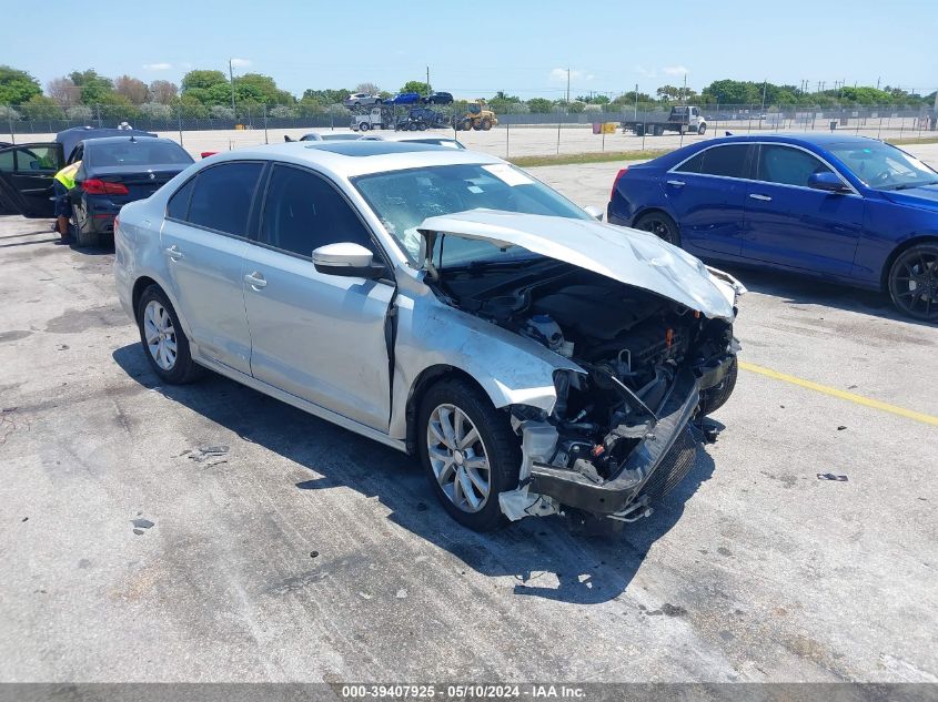 2012 VOLKSWAGEN JETTA 2.5L SE