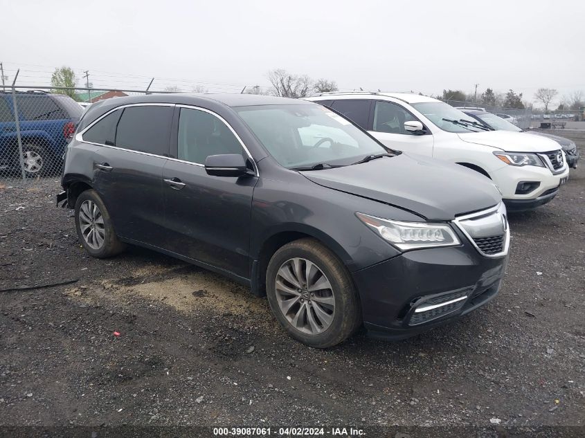 2014 ACURA MDX TECHNOLOGY PACKAGE