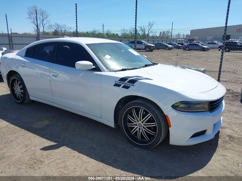 2017 DODGE CHARGER SXT RWD